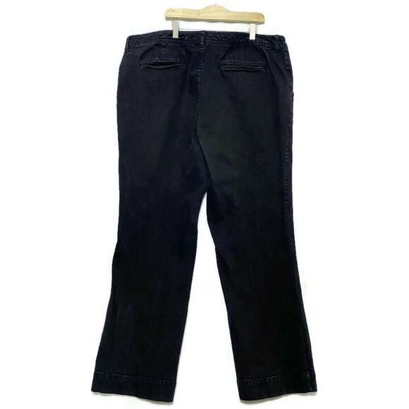 Chaps Jeans Women's Size 20W Black Denim - Picture 2 of 5